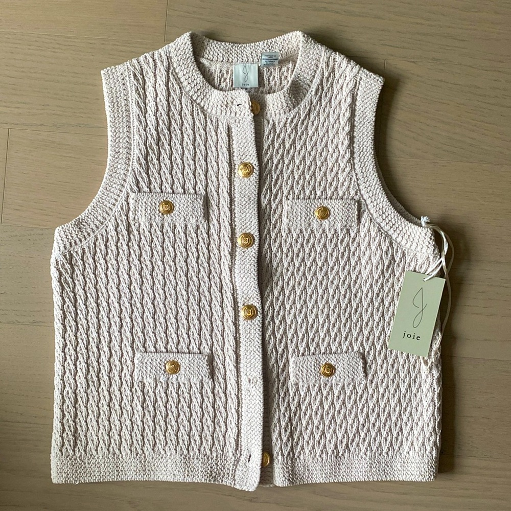 NWT Joie Knit Vest